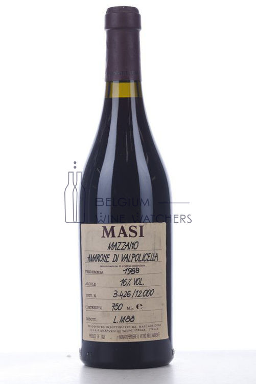 Image de 1988 AMARONE DELLA VALPOLICELLA MAZZANO